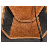 Vintage Tooled Leather Purse