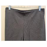 J. Jill PureJill Slim-Leg Cropped Pants - Black - XL Petite