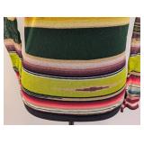 Jean Paul Gaultier Vintage Mesh Top - Multicolor Stripe - Size M