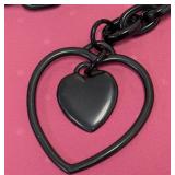 Moschino Cheap & Chic Vintage Belt - Heart Pendant