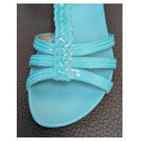 Cole Haan Air Danni Sandal Surf Patent - Teal - Women