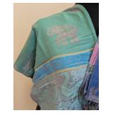 Elephant Motif Pashmina Shawls - (Lot of 3)