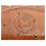 Los Robles Leather Wallet - Ostrich Texture