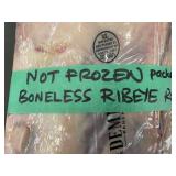 DemKota Ranch Beef Boneless Ribeye Roll - 11 Lbs 14.9 oz Not Frozen, Packed Jan 30