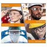 2 NEW boxes (24 Ct) Cabellas #1 Seller! Radians Coveralls Shooting Safety Glasses Ballistic Eye Protection Fits Over Eyewear – Impact & Scratch Resistant ANSI Z87.1 Certified *Ideal for Hunting/