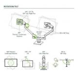 MSRP $900 NEW High Quality Humanscale M2.1 Dual Mount Lightweight Adjustable Monitor Arms Sleek White & Chrome Finish -lighter, thinner & greater dynamic range than any current monitor arm on 