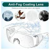 2 NEW boxes (24 Ct) Cabellas #1 Seller! Radians Coveralls Shooting Safety Glasses Ballistic Eye Protection Fits Over Eyewear – Impact & Scratch Resistant ANSI Z87.1 Certified *Ideal for Hunting/