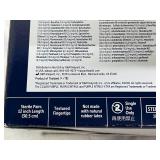 MSRP $100 = 1 Box (50 pairs gloves) HALYARD Purple Nitrile-xtra Biotechnology Gloves XL, Thick 9.5 Mil Textured Fingertips, Tested against 57 chemicals, fentanyl & chemotherapy drugs, Very High Le