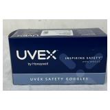 MSRP $250 10 NEW HONEYWELL UVEX Safety Goggles UV Light Protection, Frosted brow guard reduces glare, High-performance Dura-Streme Anti-Fog/Scratch-Resistant Coating, ANSI Z87.1 Certified Eye Protecti