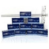 MSRP $250 10 NEW HONEYWELL UVEX Safety Goggles UV Light Protection, Frosted brow guard reduces glare, High-performance Dura-Streme Anti-Fog/Scratch-Resistant Coating, ANSI Z87.1 Certified Eye Protecti