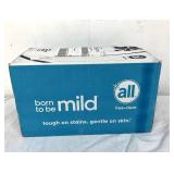 1 Case (60 Loads Of Laundry) Sample Packs NEW All Free Clear Unscented Hypoallergenic "Born To Be Mild" Liquid Laundry Detergent for Sensitive Skin Gentle Hypoallergenic Formula, Effective Cleaning Po