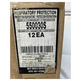 MSRP $400 Case 12 NEW Honeywell North 5500 Half Mask Respirators Size Small Model 550030S – NIOSH Approved Reusable Air-Purifying PPE Facepieces