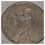 1926 S Peace Dollar $1 XF Lite Toning