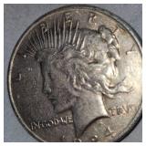 1924 Peace Dollar $1