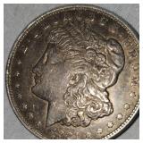 1921 Morgan Dollar $1  F w/Toning
