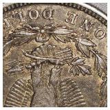 1921 Morgan Dollar $1  F w/Toning