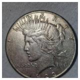 1922 S Peace Dollar $1  VG/F