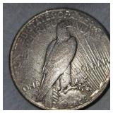1922 S Peace Dollar $1  VG/F
