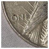 1922 Peace Dollar $1  AU Plus w/Beautiful Toning