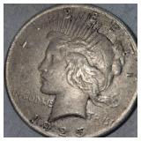 1925 Peace Dollar $1  VG/F