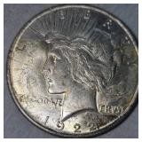1922 Peace Dollar $1  VG/F