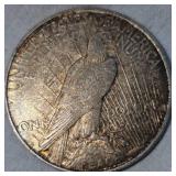 1922 D Peace Dollar $1  XF, Patina