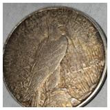 1922 D Peace Dollar $1  XF, Patina