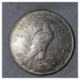 1924 Peace Dollar $1  XF w/Patina