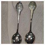 Set of .925 Sterling Teaspoons weighing 57.46 grams