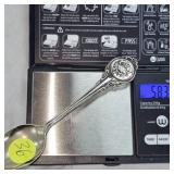 Set of .925 Sterling Teaspoons weighing 58.33 grams