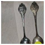 Set of .925 Sterling Teaspoons weighing 58.33 grams
