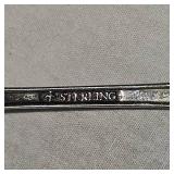 Set of .925 Sterling Teaspoons weighing 58.33 grams