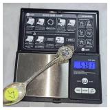 Set of .925 Sterling Teaspoons weighing 57.81 grams