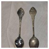 Set of .925 Sterling Teaspoons weighing 57.81 grams