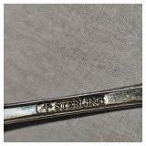 Set of .925 Sterling Teaspoons weighing 57.81 grams