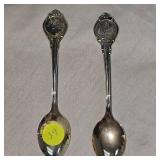 Set of .925 Sterling Teaspoons weighing 57.01 grams