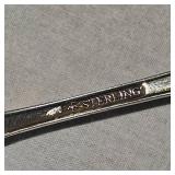 Set of .925 Sterling Teaspoons weighing 57.01 grams