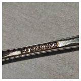 Set of .925 Sterling Teaspoons weighing 57.01 grams