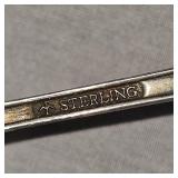 Set of .925 Sterling Teaspoons weighing 57.06 grams