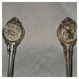 Set of .925 Sterling Teaspoons weighing 57.27 grams