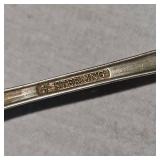 Set of .925 Sterling Teaspoons weighing 57.27 grams