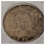 1922 S Peace Dollar $1, Nice Patina