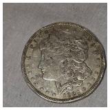 1921 D Morgan D $1 XF