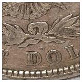 1921 D Morgan D $1 XF