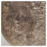 1921 D Morgan Dollar $1, AU Beautiful Gold Patina