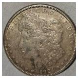 1921S Morgan Dollar $1 AU Excellent Era Patina