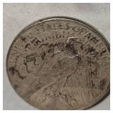 1923 D Peace Dollar $1 Fine