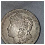 1921 Morgan Dollar $1 AU Very Nice