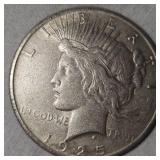 1925 Peace Dollar $1 XF