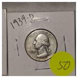 1939 D, 1937 S, 1940 D